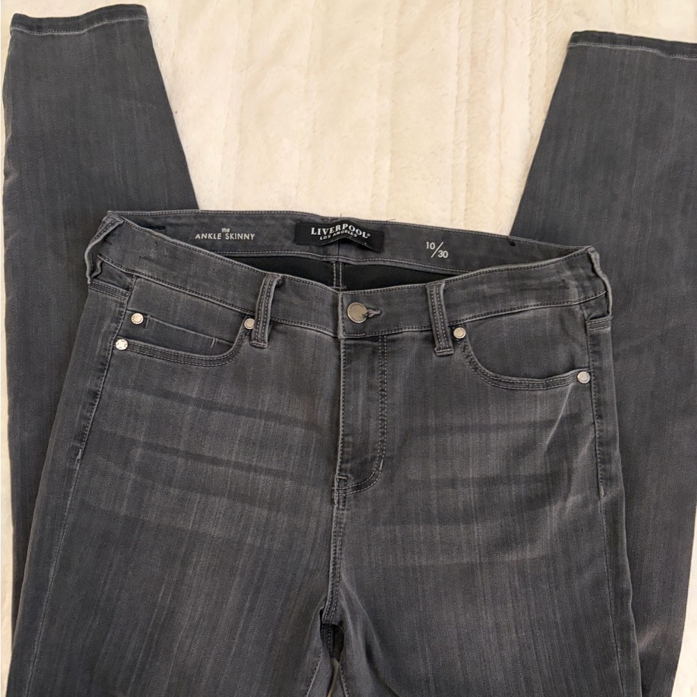 Liverpool Women's Black Ankle Skinny Jeans